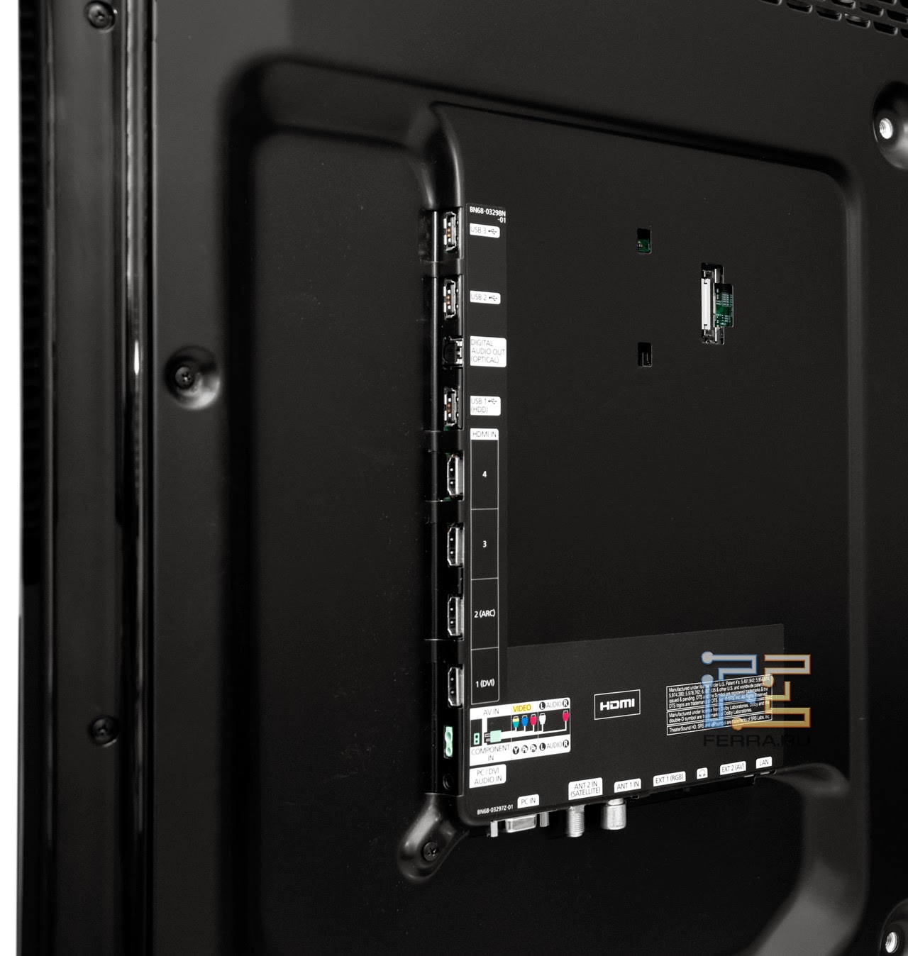 Samsung ue55au8000u разъемы